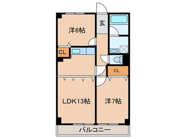 アパ－トメントカヤ田園調布の物件間取画像